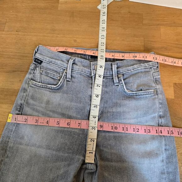 Citizens of Humanity Rocket Crop High-Rise Skinny – Salt Stone, Size 24 - Picture 11 of 13